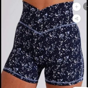 Buffbunny Siren Short - Blue Terrazzo - Small